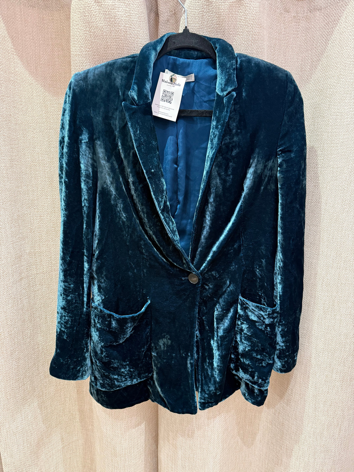 Blazer Vert Mango — T.36