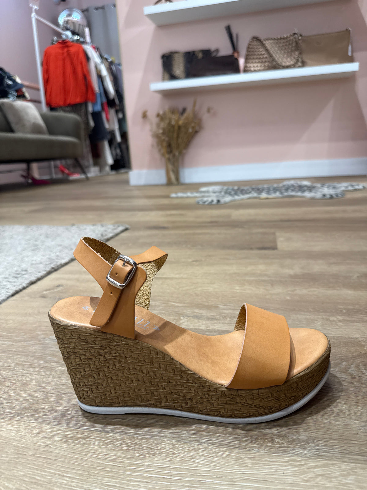 Sandales Le Spritzz camel T.39