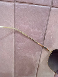 Lunettes RayBan Doré (carré) T.U