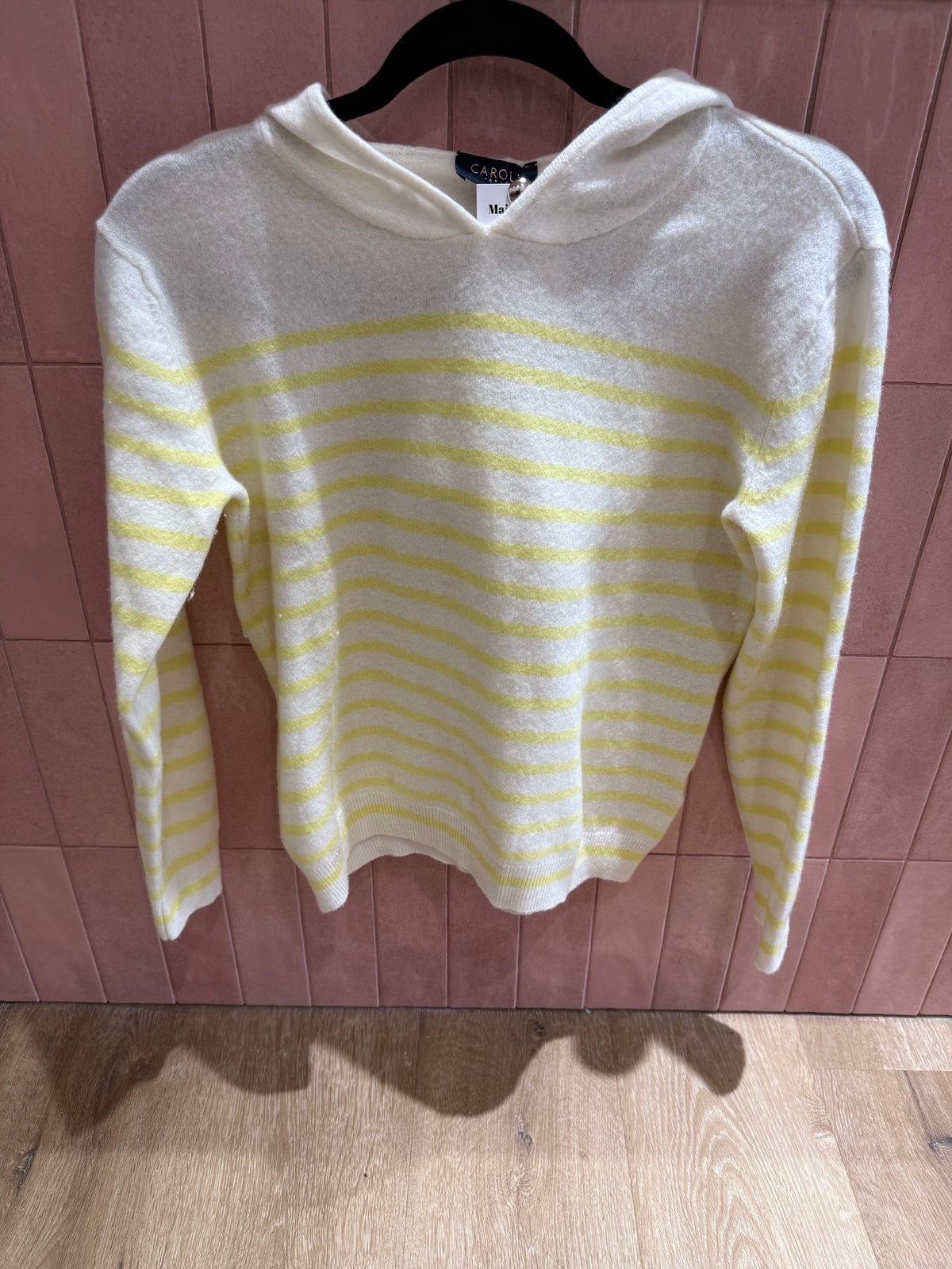 Pull  Caroll Blanc/Jaune