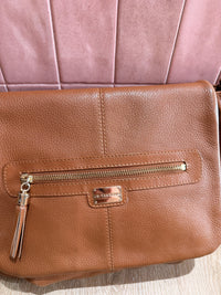 Le Tanneur sac en cuir marron 08/09
