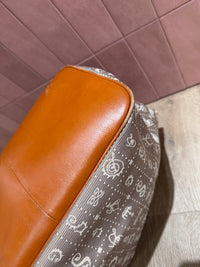 Sac beige et orange Lancel 21/10