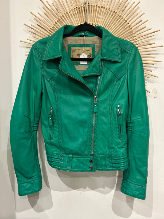 Veste en cuir Oakwood Taille XS