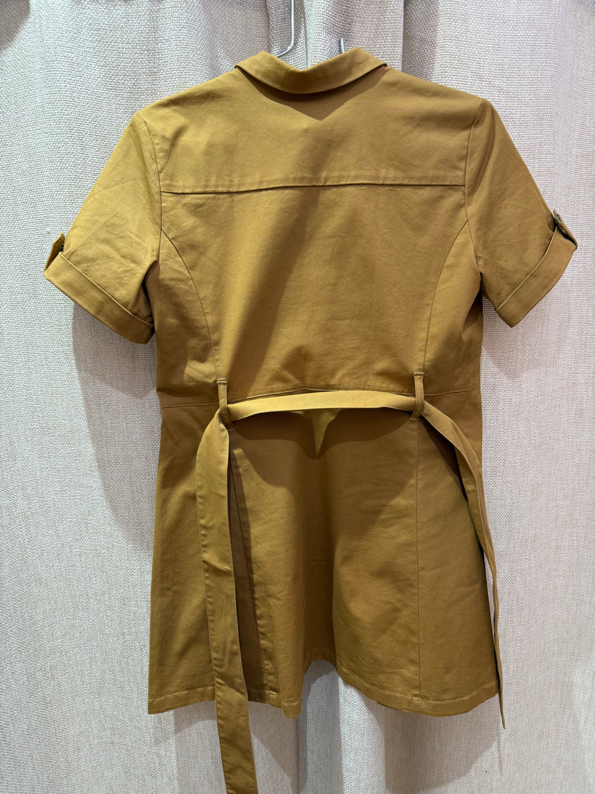 Robe en denim marron Sézane T.38 25/07