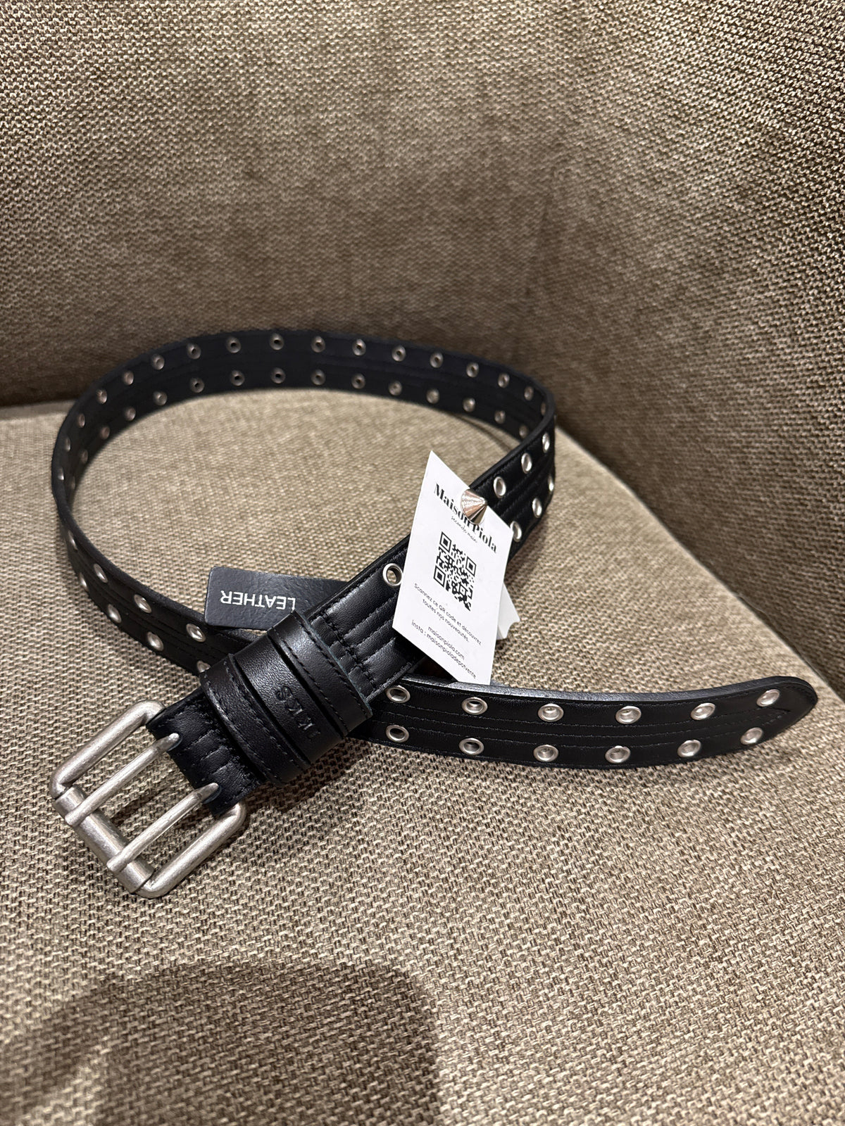 Ceinture en cuir ikks t.90 très bon état
