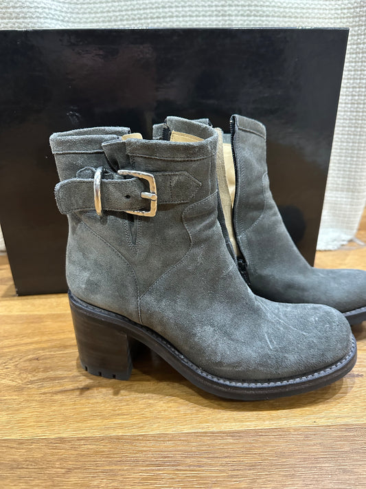 Bottines cuir free lance T.38 cuir