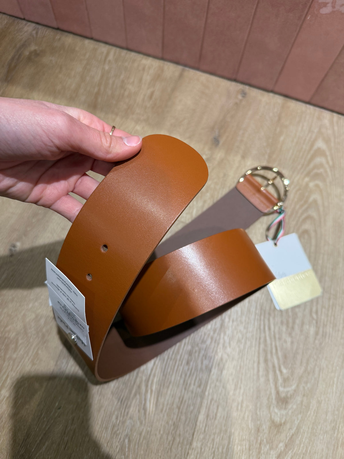 Ceinture marron La Fée Maraboutée T.L