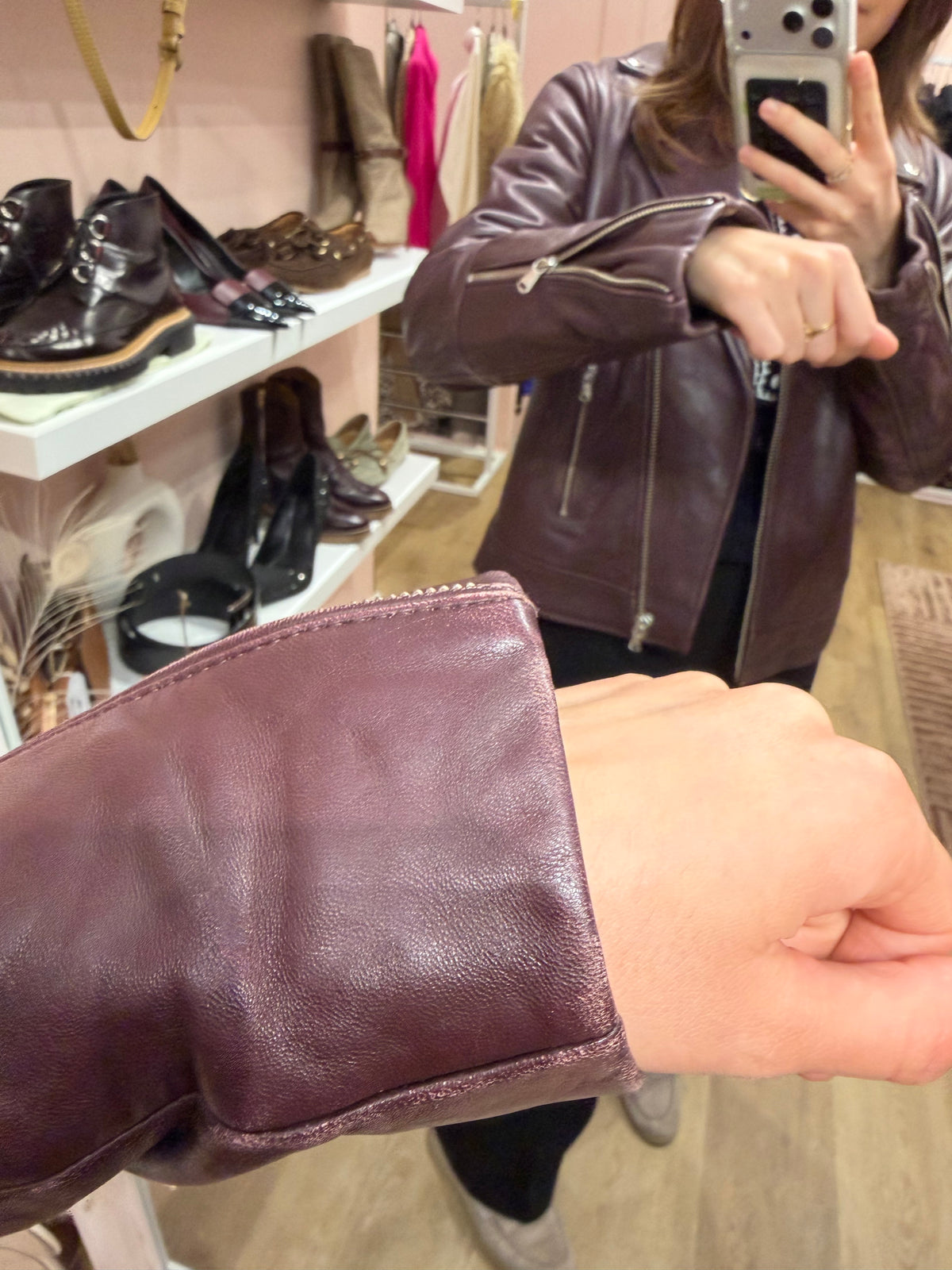 Veste en cuir Zapa T.42 09/09