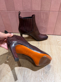 Bottines marron - Santoni - Taille 37 1/2 18/09