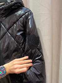 Doudoune noire brillante IKKS T.36 25/10
