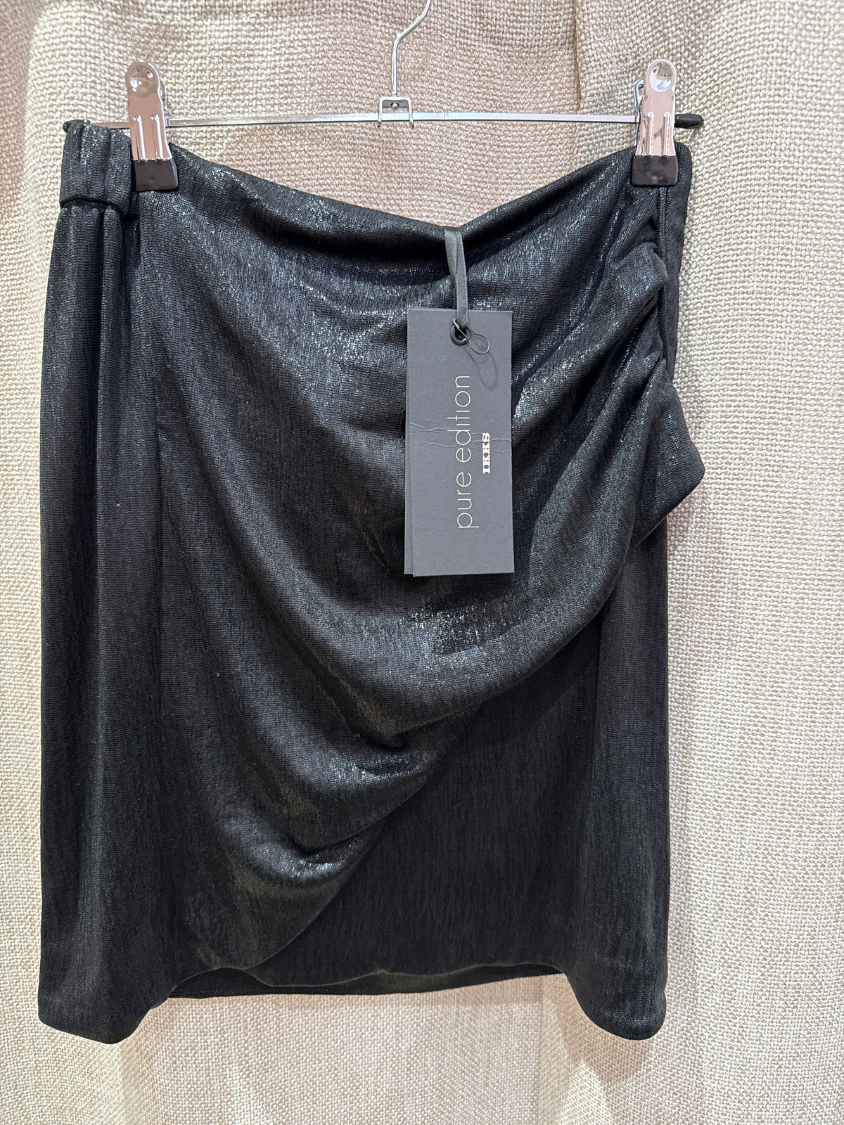 Jupe argentée IKKS T.34