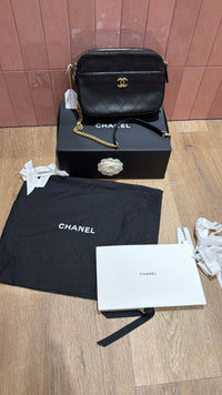 Sac caméra Chanel noir