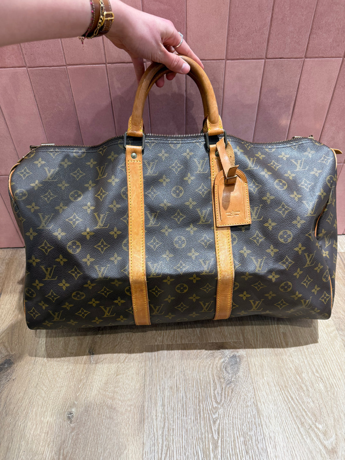 Sac keepall Louis Vuitton 50 très bon état