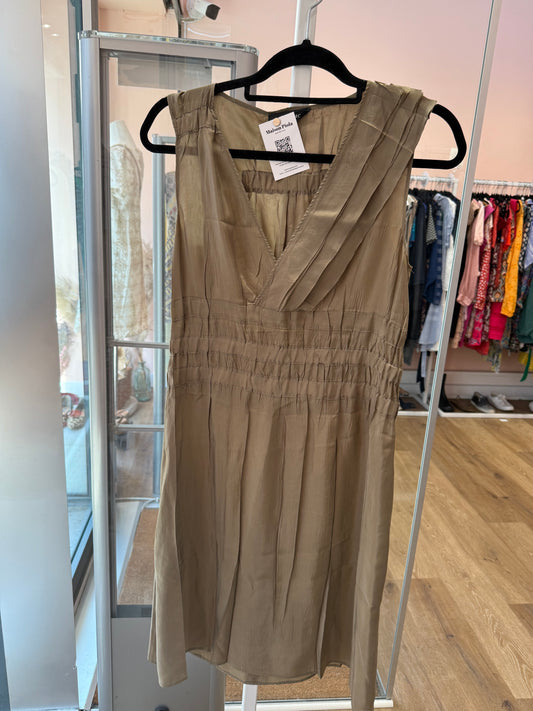 Robe cotélac kaki T.36