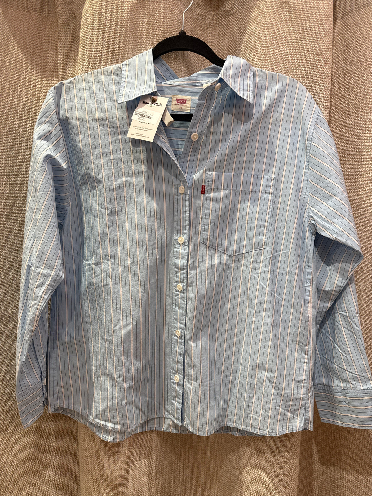 Chemise bleue Levi's - T.XS