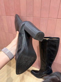 Bottes santiag noires à talons Free Lance T.36 23/10
