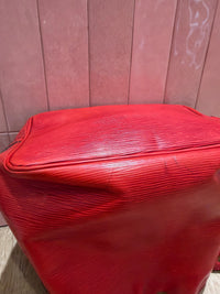 sac noé Louis vuitton cuir epi rouge PM 28/08