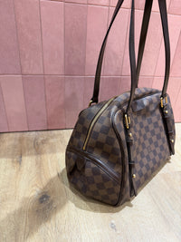 Louis Vuitton sac Rivington MM damier brun 09/10
