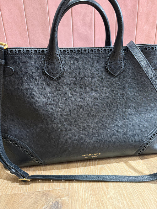 Sac cabas Burberry en cuir