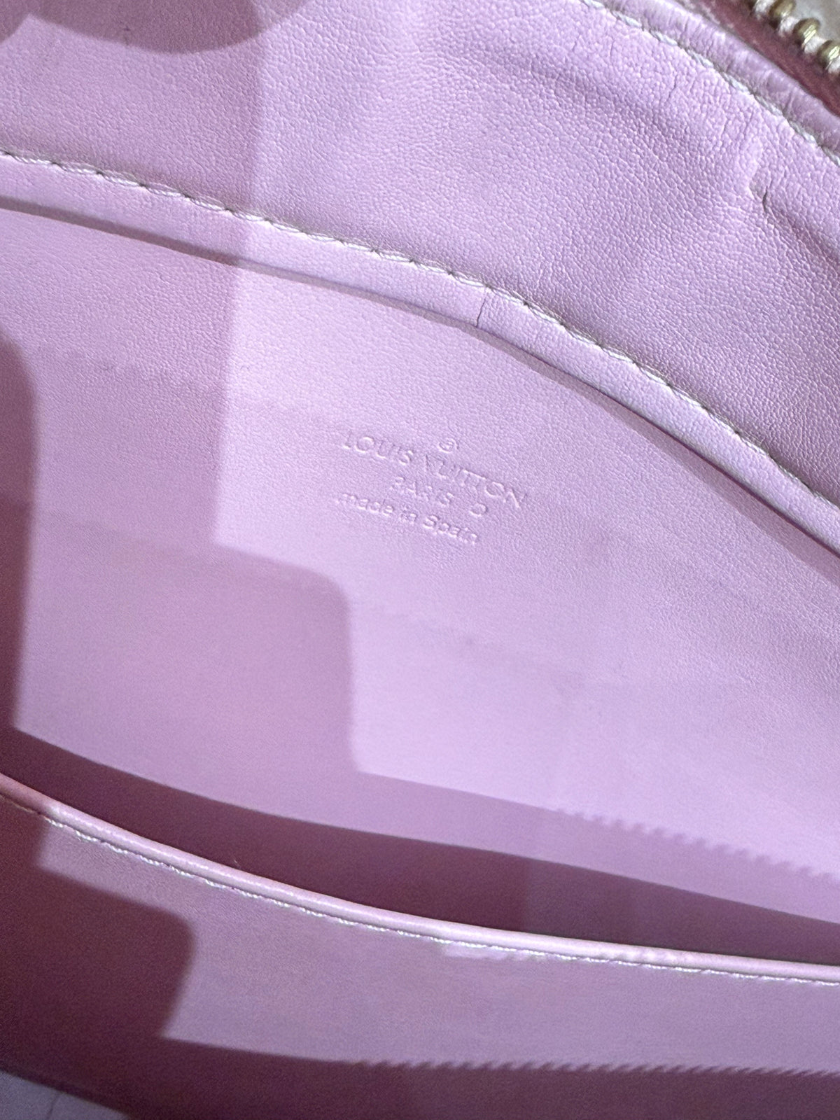 Sac rose Louis Vuitton vernis 08/07