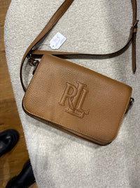 Sac Ralph Lauren cuir camel