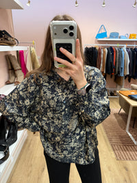 Sœur Beige et bleu marine T.40 - Chemise (Soie manches longues) 09/09