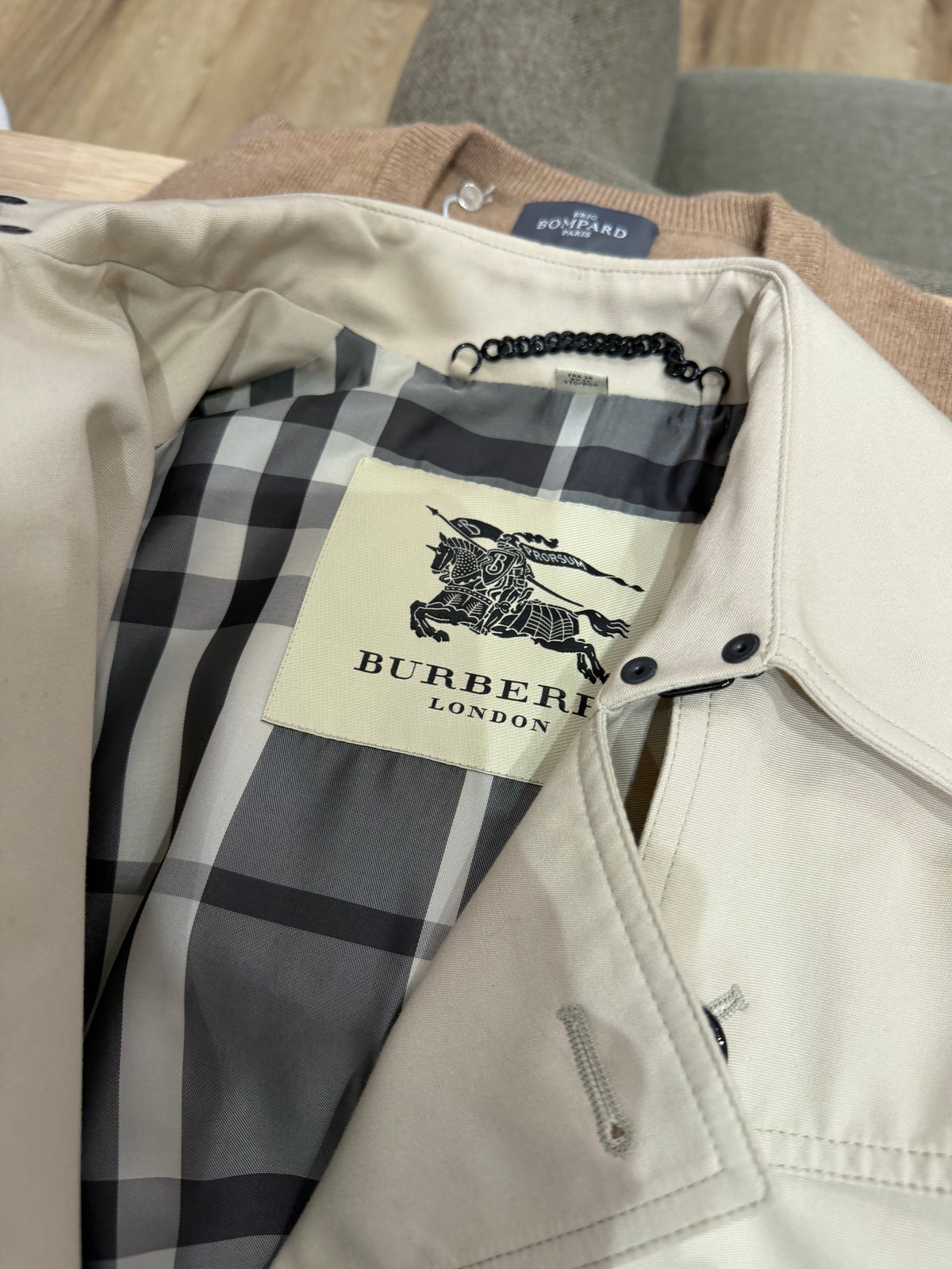 Trench beige Burberry - T.36 19/09