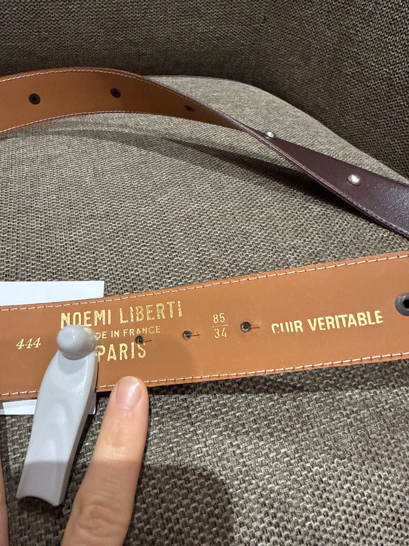 Ceinture en cuir Noemi liberti T.85