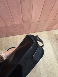 Sac noir cuir Sessun