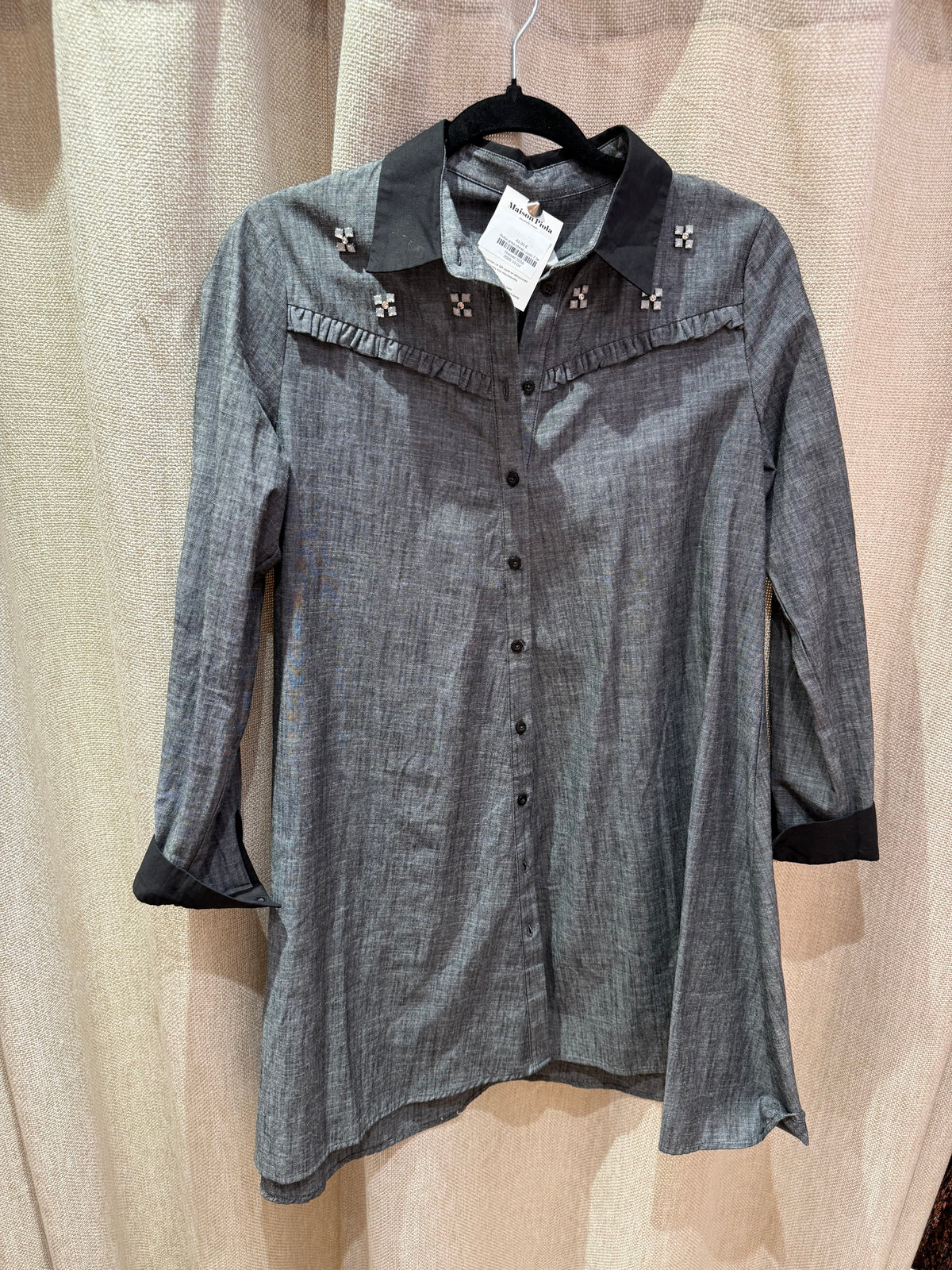 Robe grise chiné i.code T.36