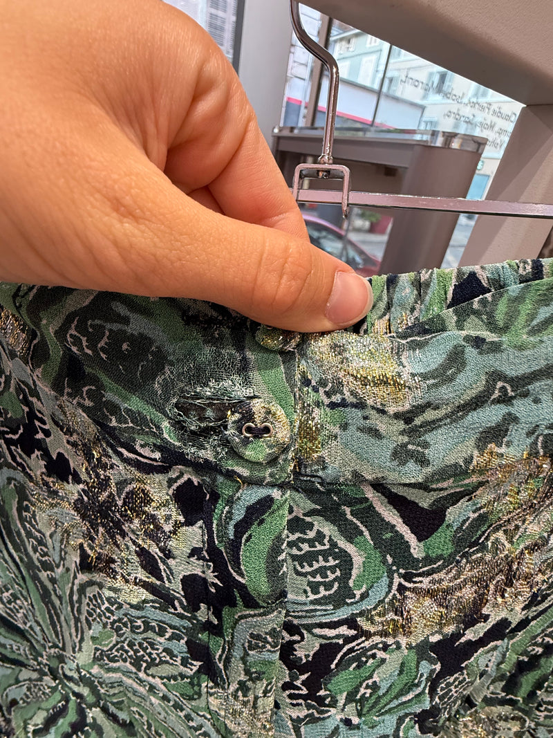 Pantalon Vert motif Bel Air 36