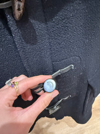 Manteau noir Burberry T.42