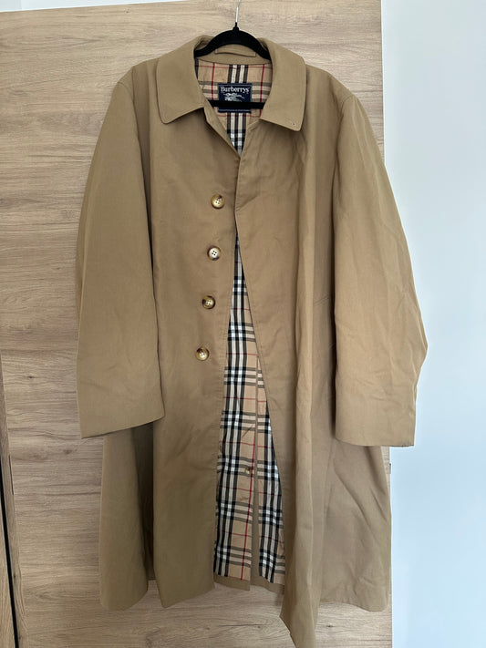 veste trench burberry T.44 46 XL camel