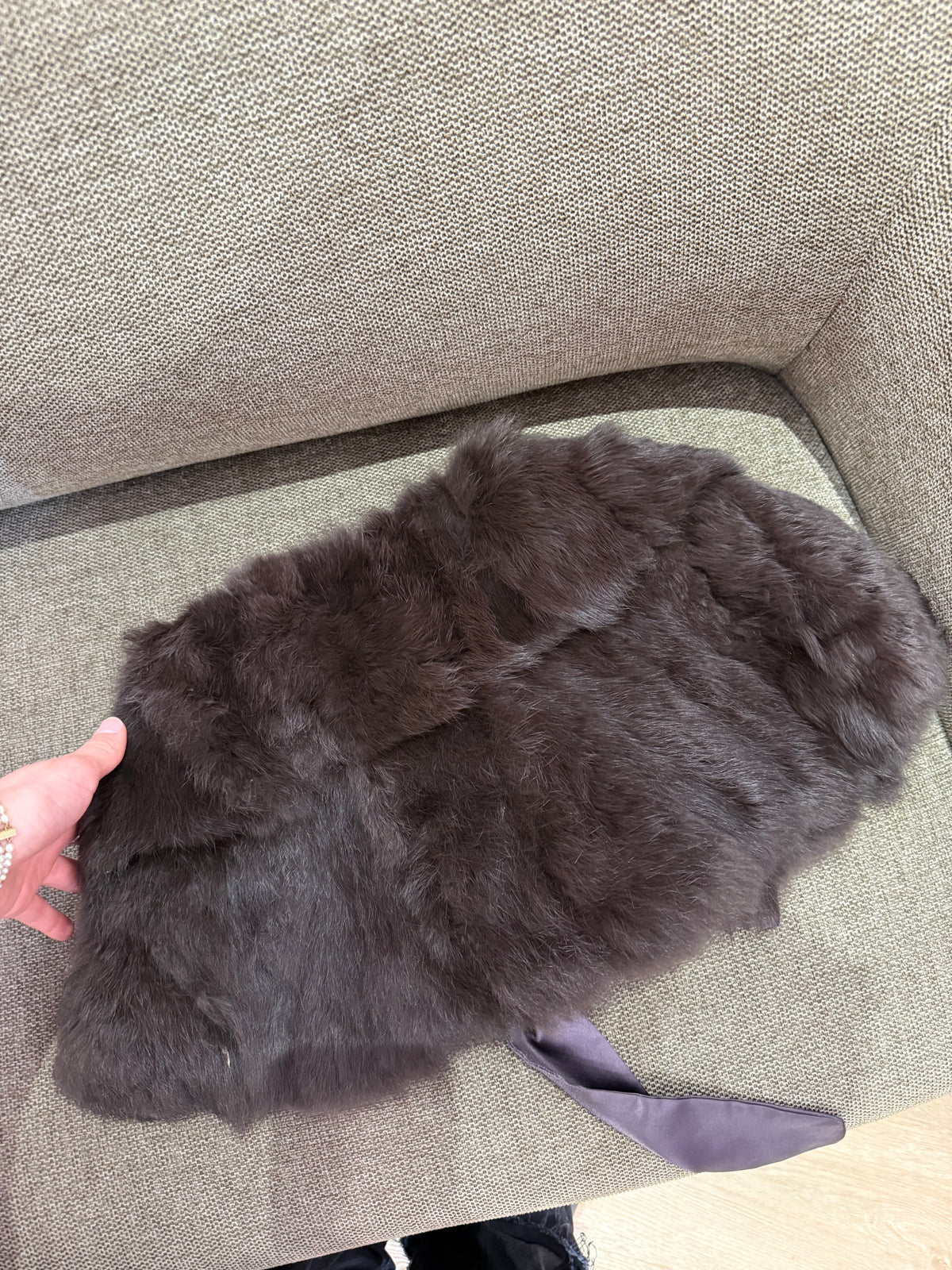 Col lapin marron TU