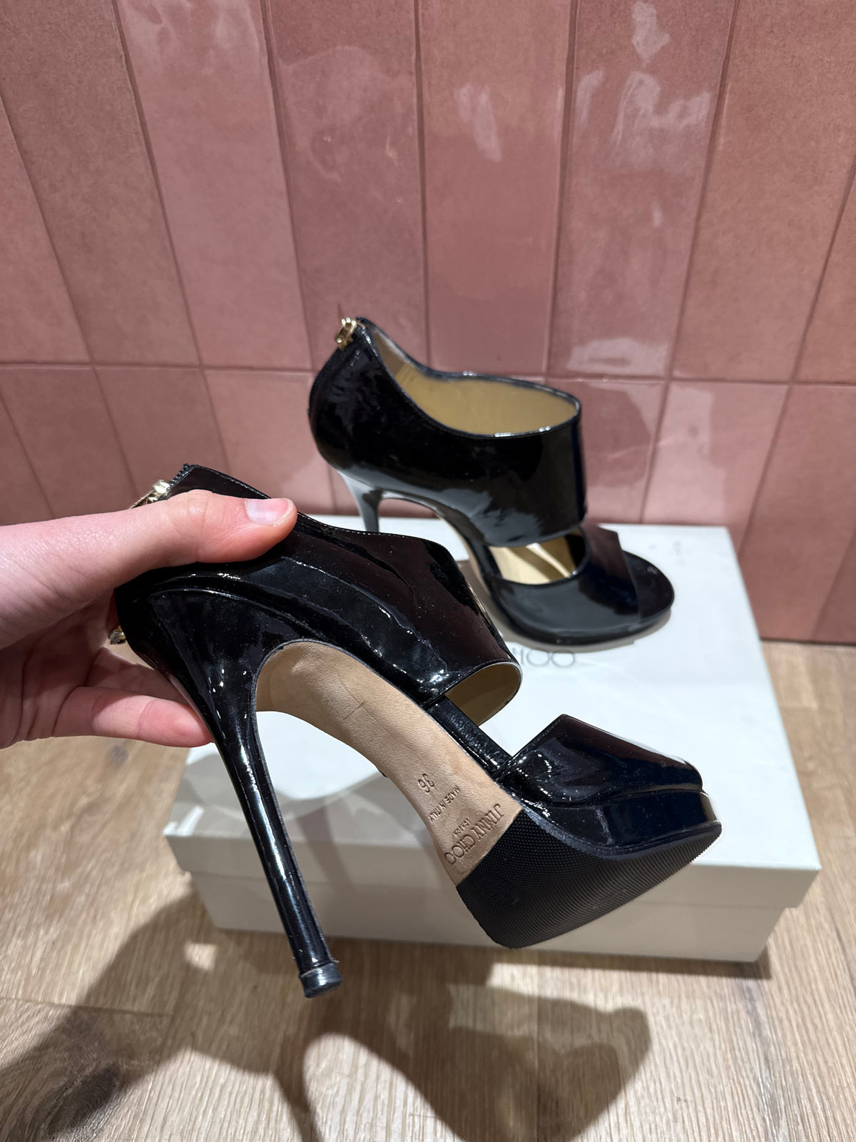 Escarpins noir Jimmy choo T.36