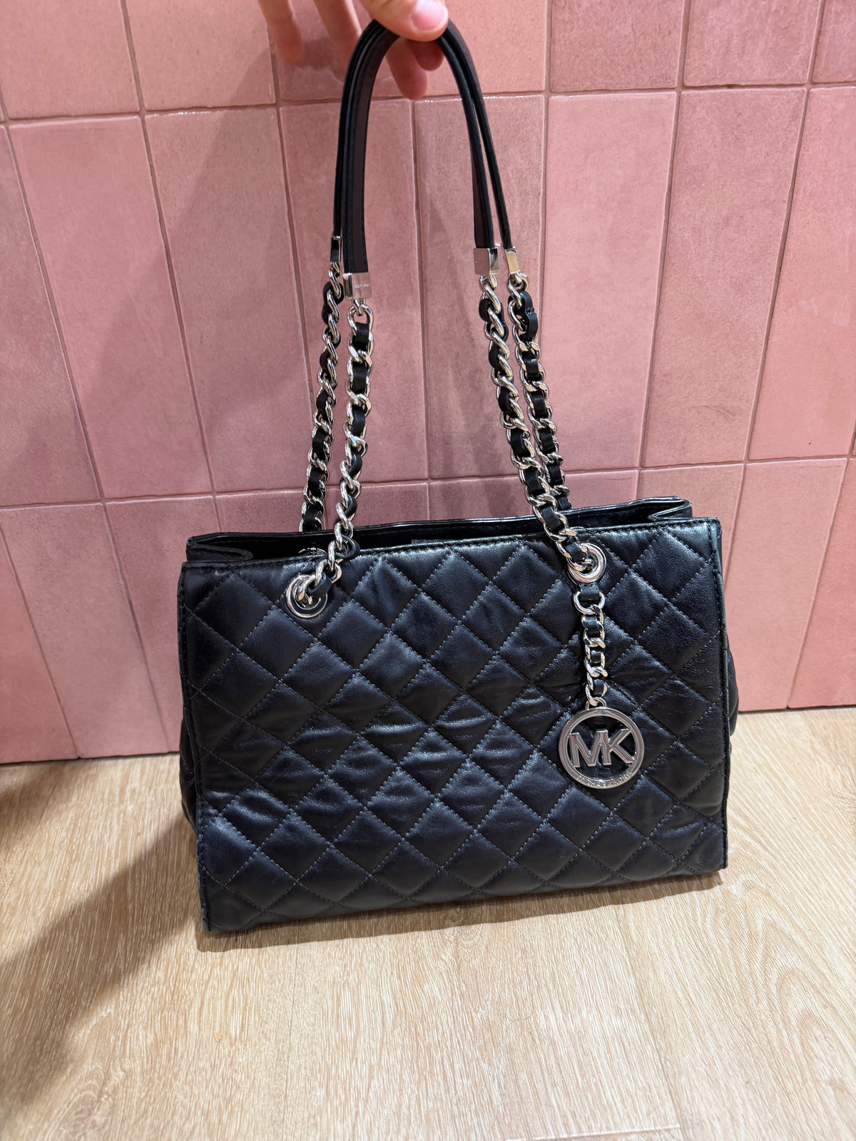 Sac noir matelassé Michael Kors 10/10