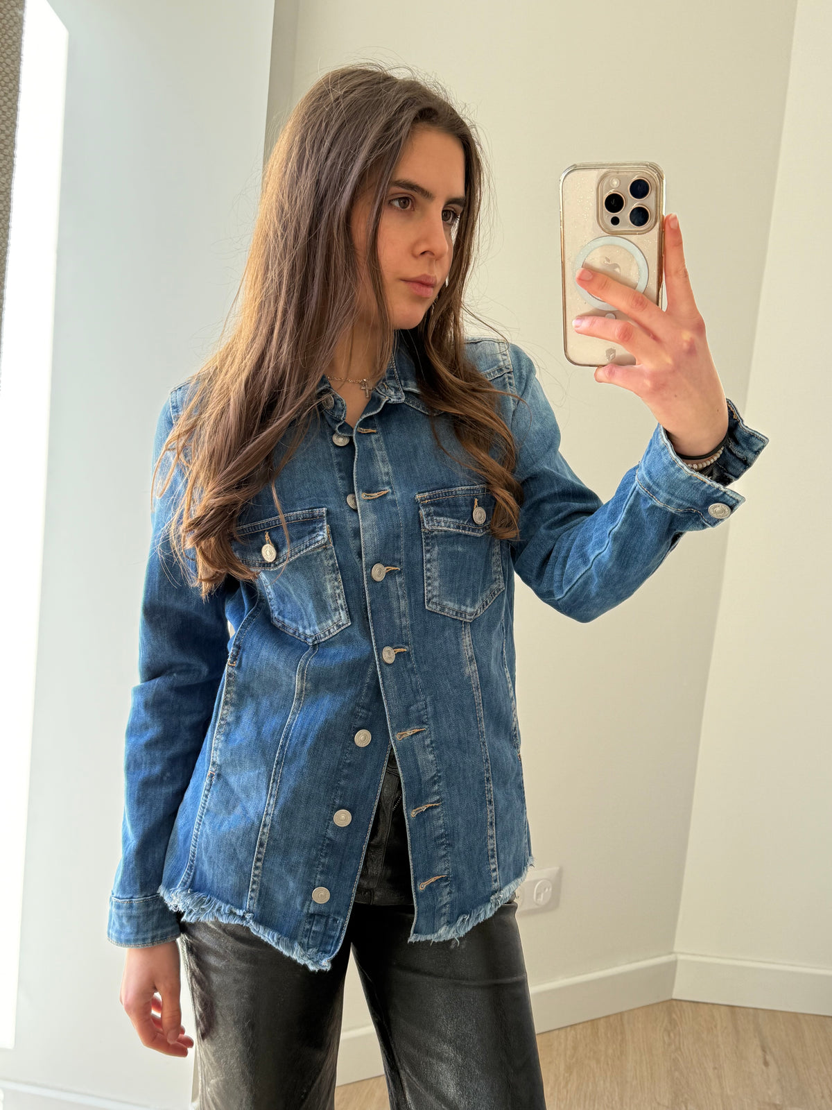 Chemise jean Le Temps des Cerises T.S