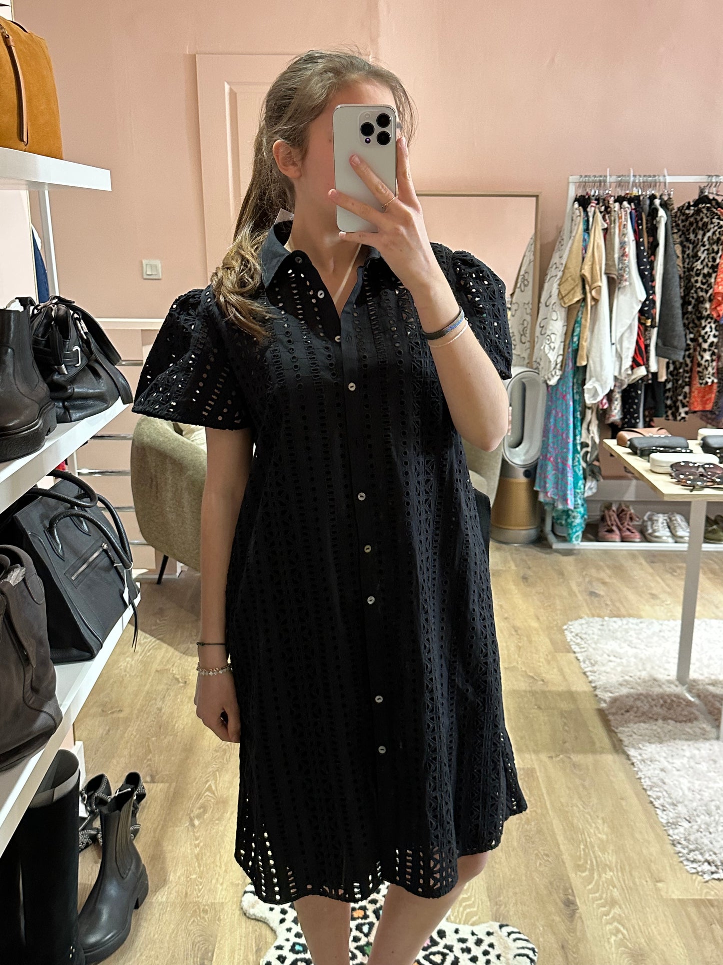 Robe noire Karl Lagerfeld T.M