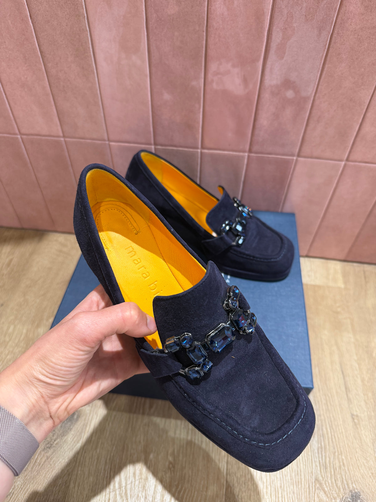 Mocassins à talons Mara bini T.37 10/06