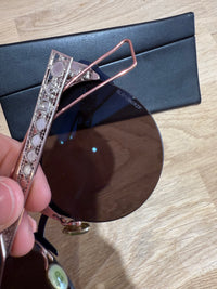 Lunettes Dior bleu TU