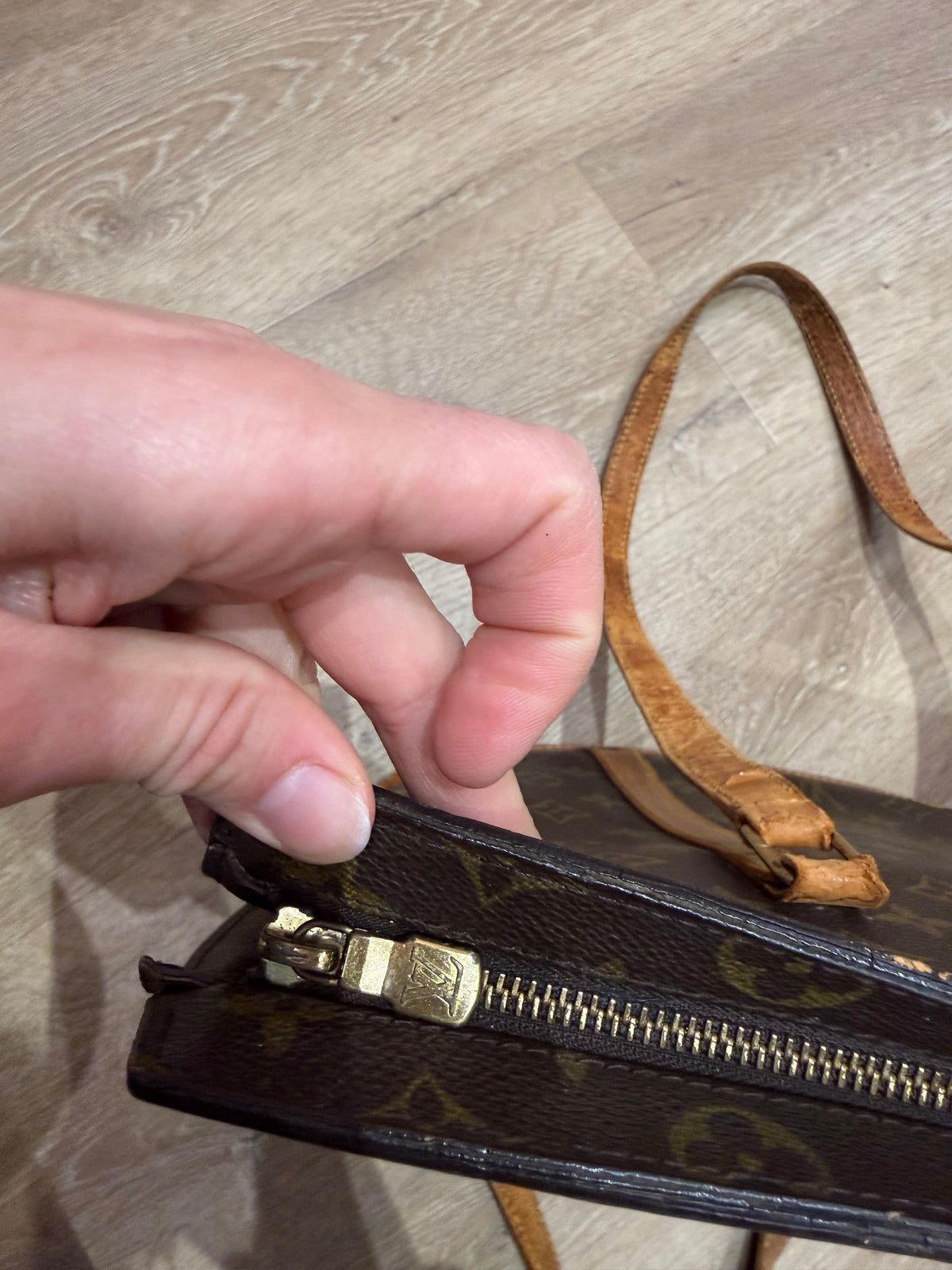 Sac, TU, Louis Vuitton, Marron