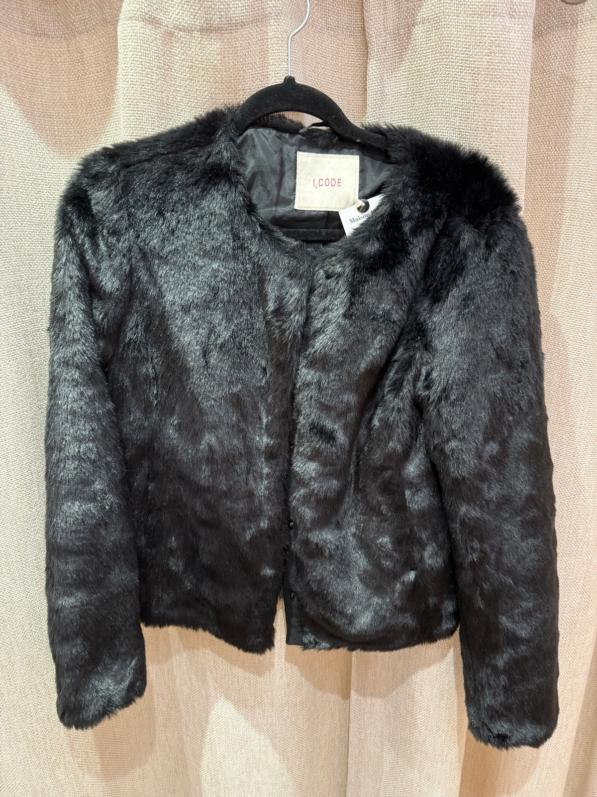 Veste fausse fourrure I.code