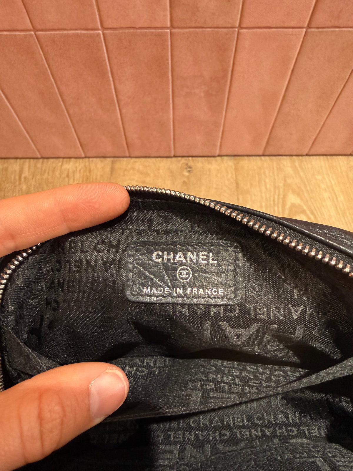Pochette Chanel cuir cambon 09/06