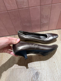 Ballerines argentées Sans marque T.40