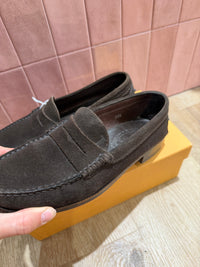 Mocassins marron Tods T.38 18/09