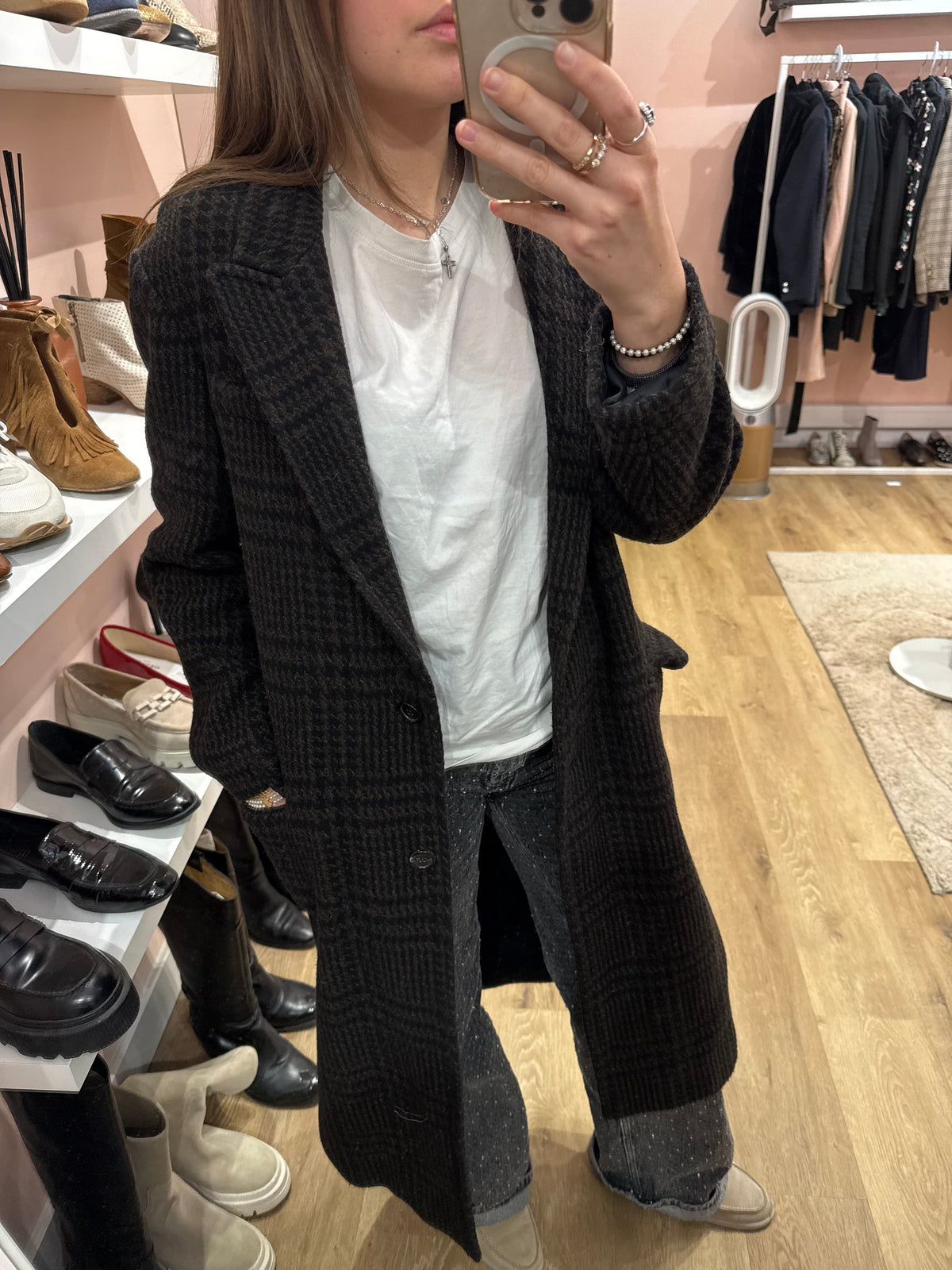 Manteau Isabel Marant Gris T.S