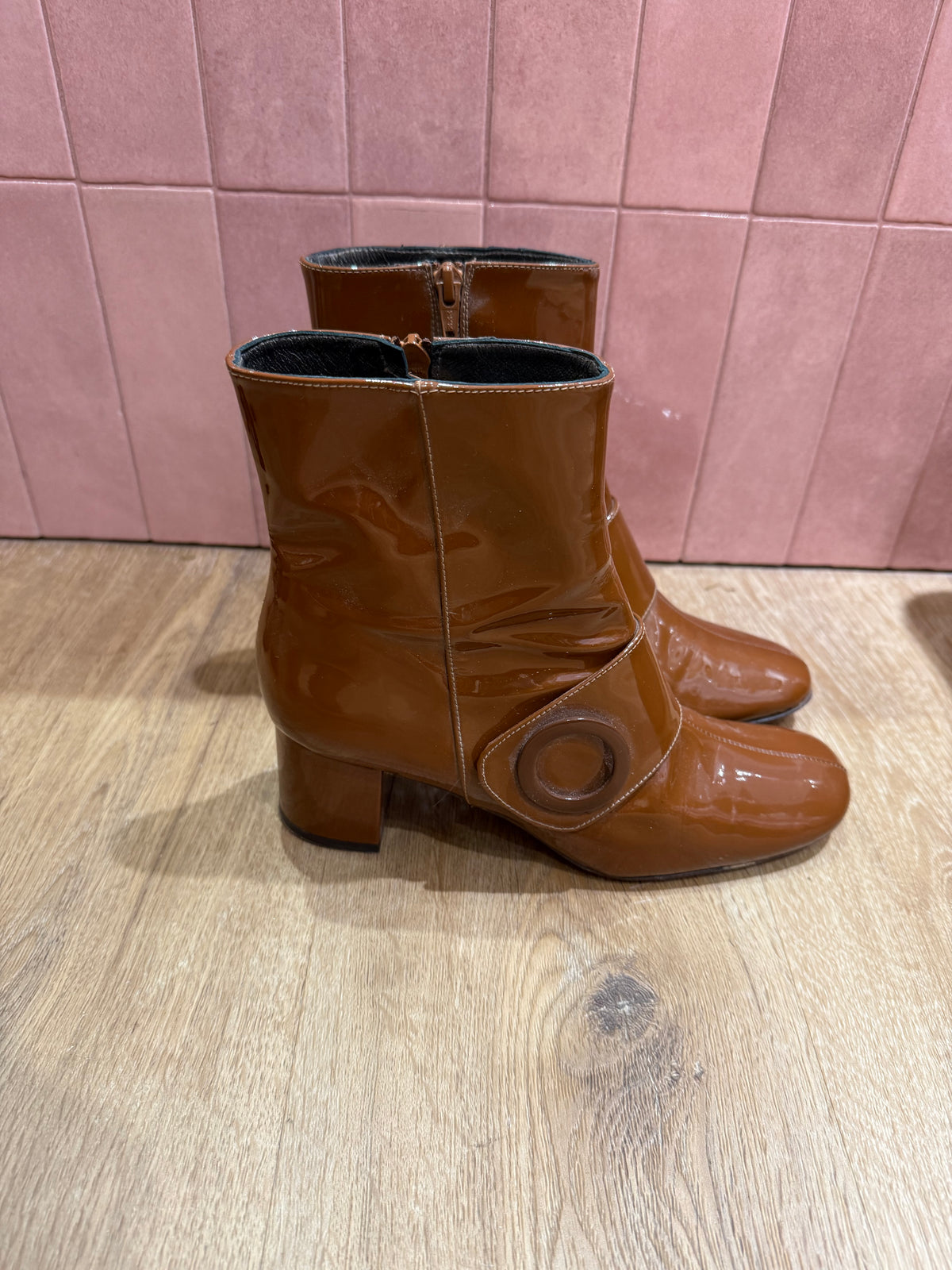 Bottines marron Exclusive — T.38