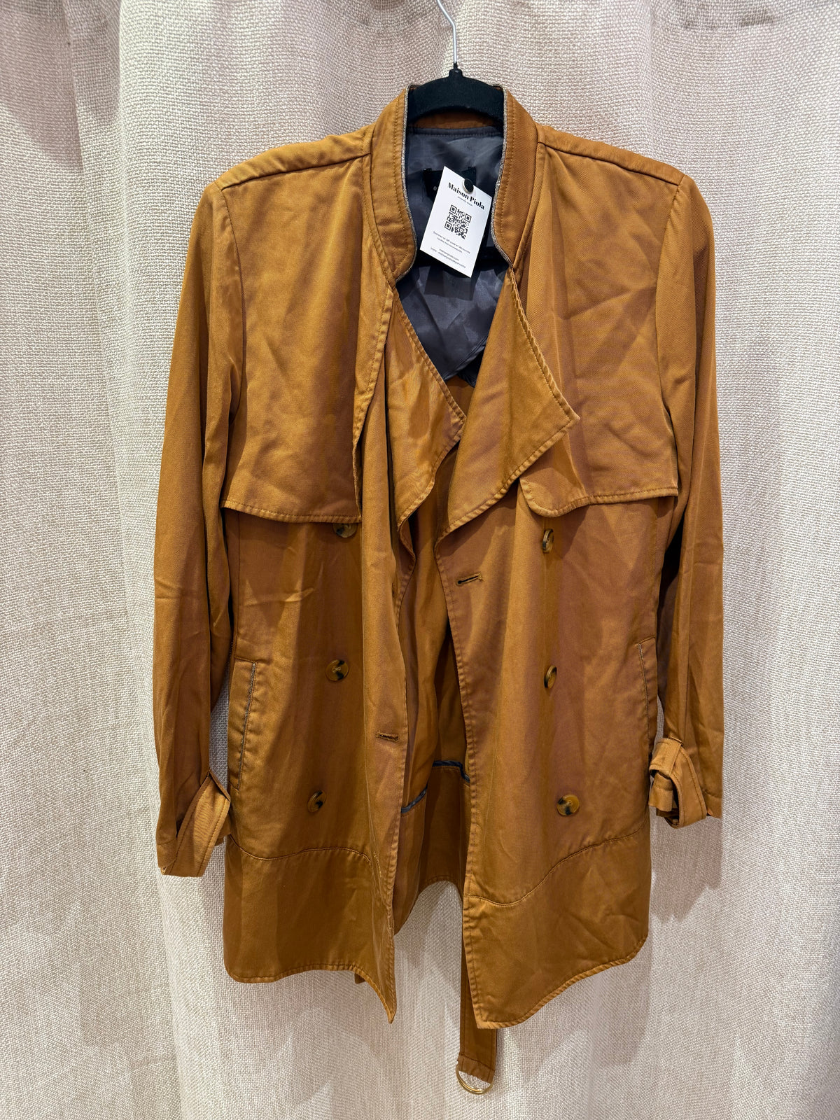 Trench marron One Step T.40