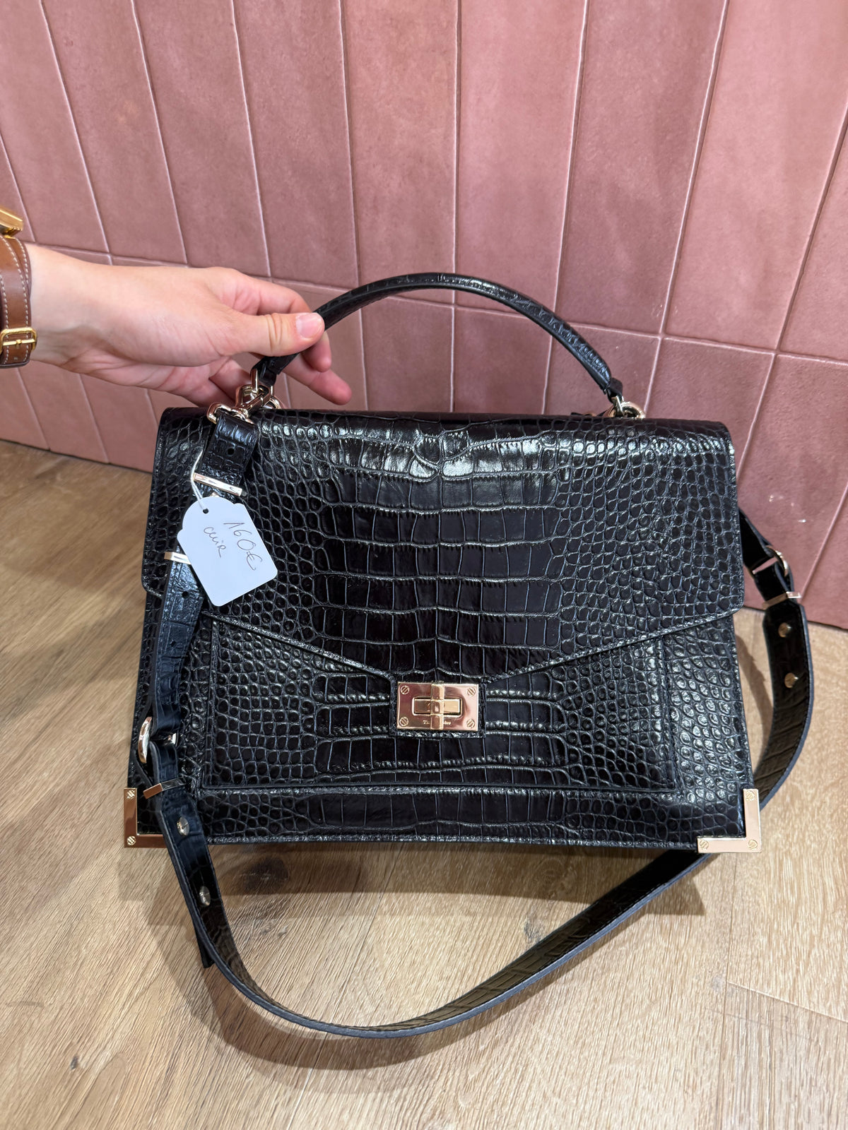 Sac the Kooples cuir grand format