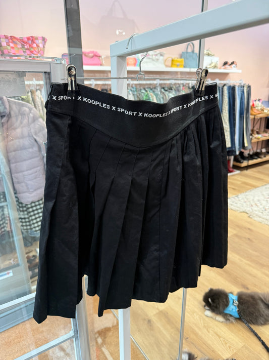 Jupe Noire plissée The Kooples M